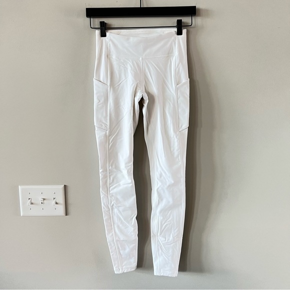 Lululemon 🍋 Speed Up Legging Tight 27” Inseam - Low Rise - White - Picture 8 of 15